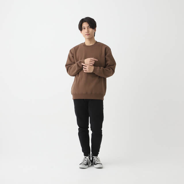 [SUNDAYS BEST] スウェット SMOKY BROWN