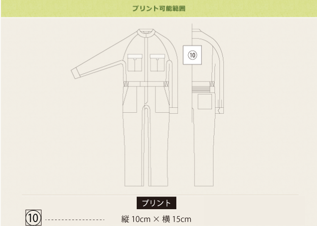 プリント可能範囲