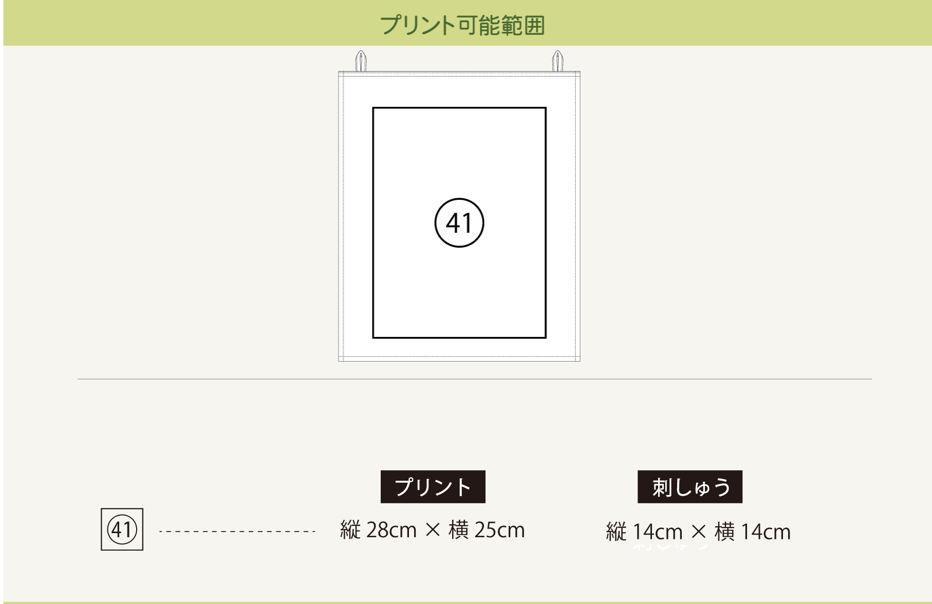 プリント可能範囲