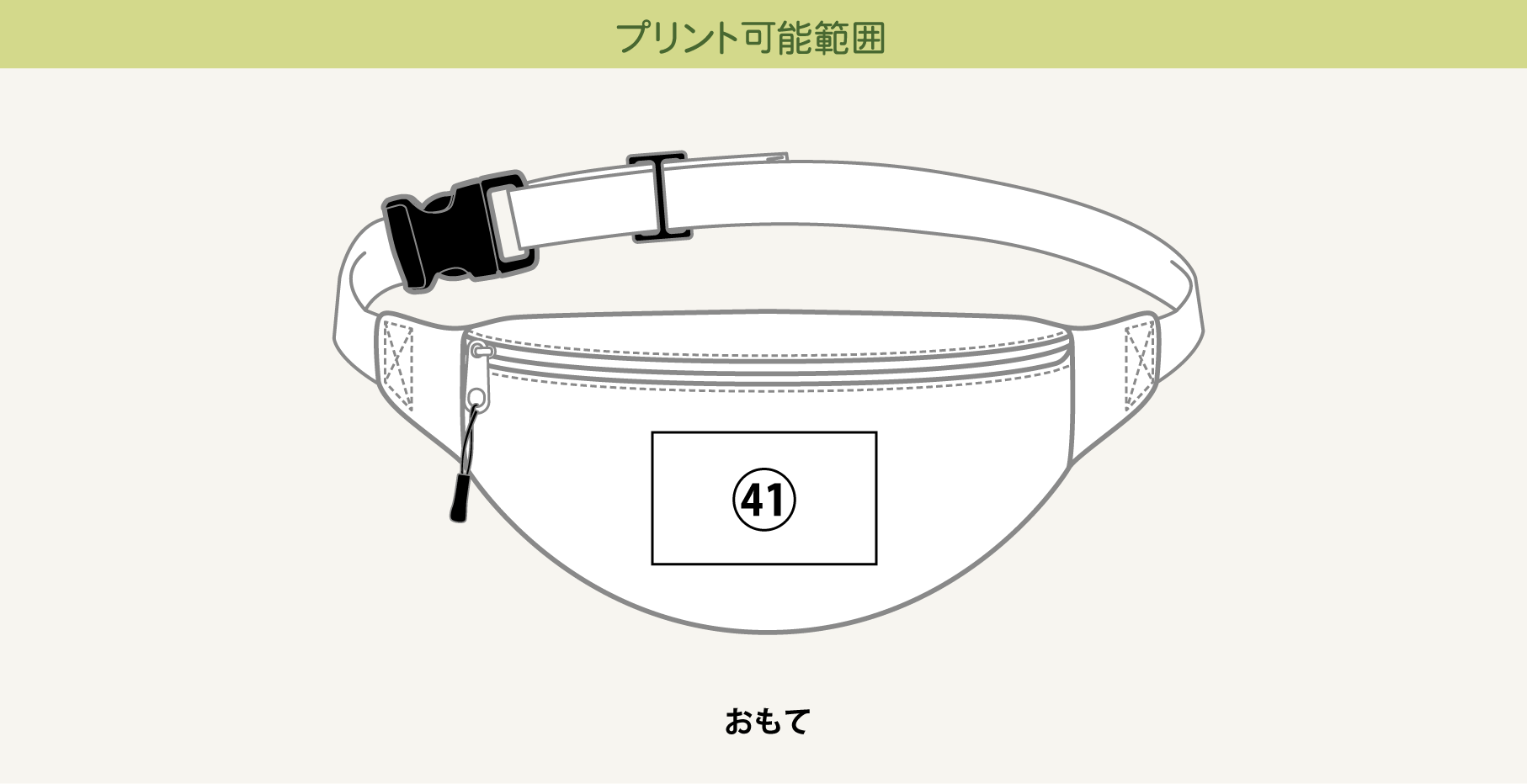 プリント可能範囲