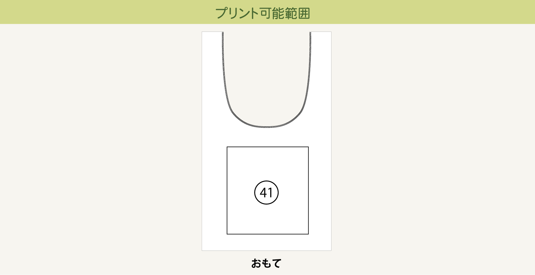 プリント可能範囲