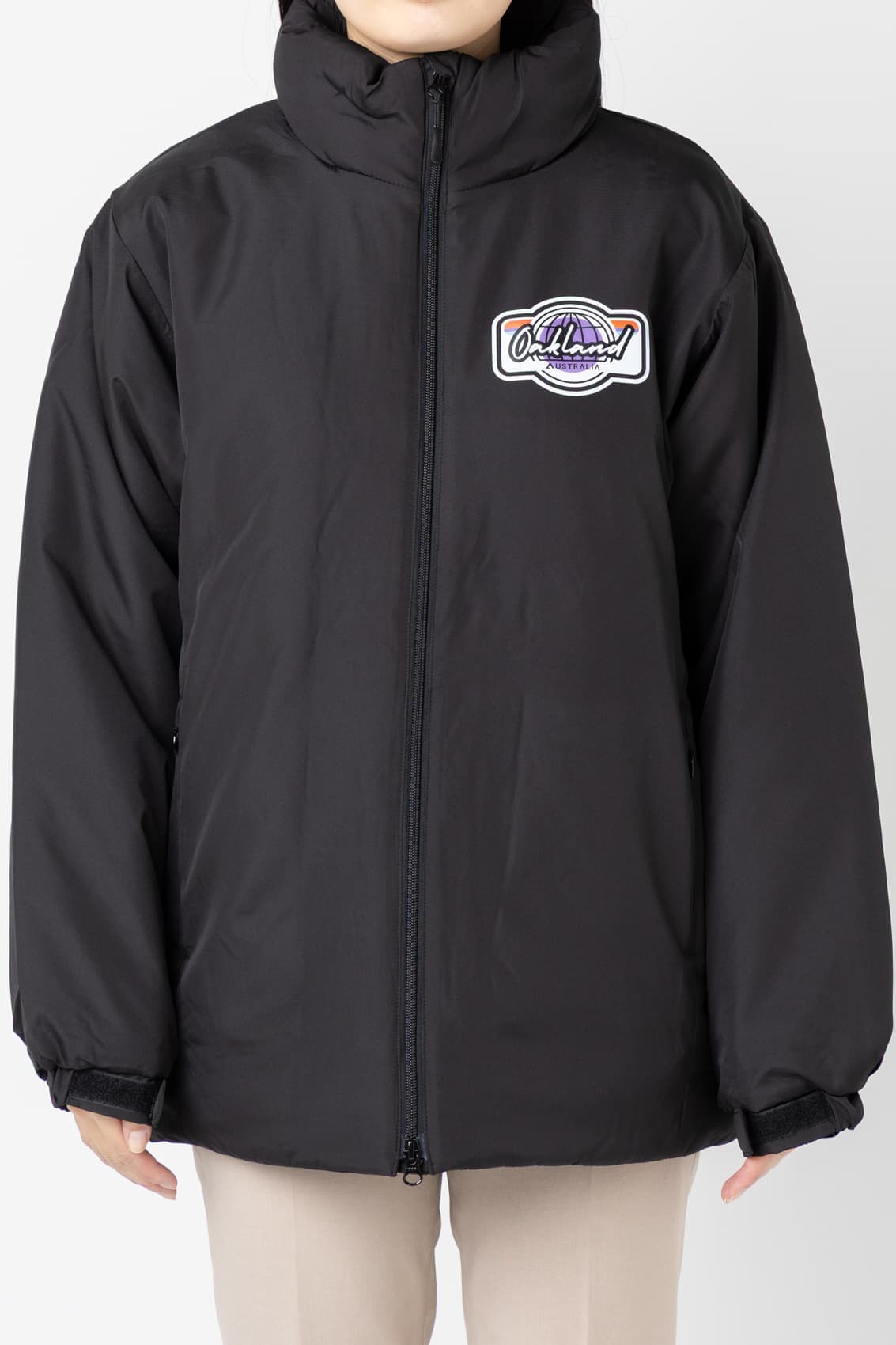 プレーン中綿入りスタンドブルゾン