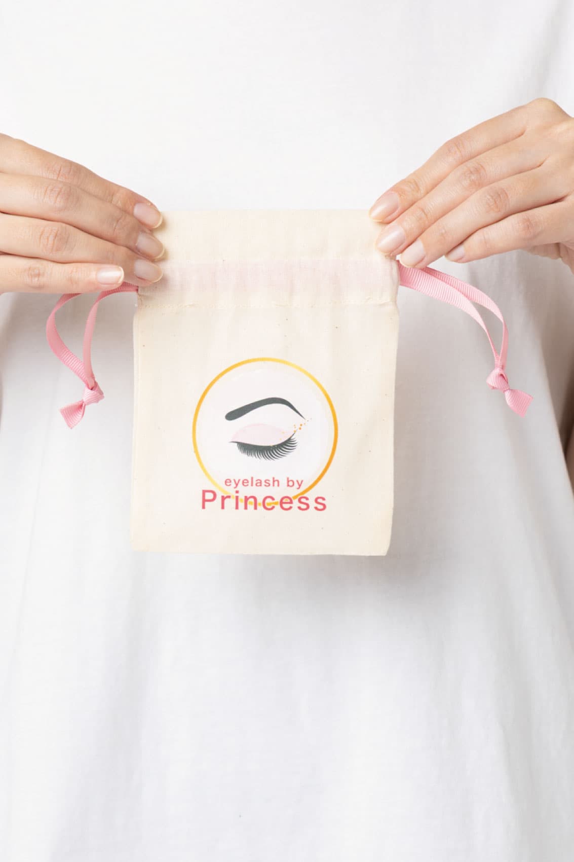 コットンカラーリボン巾着（SS）