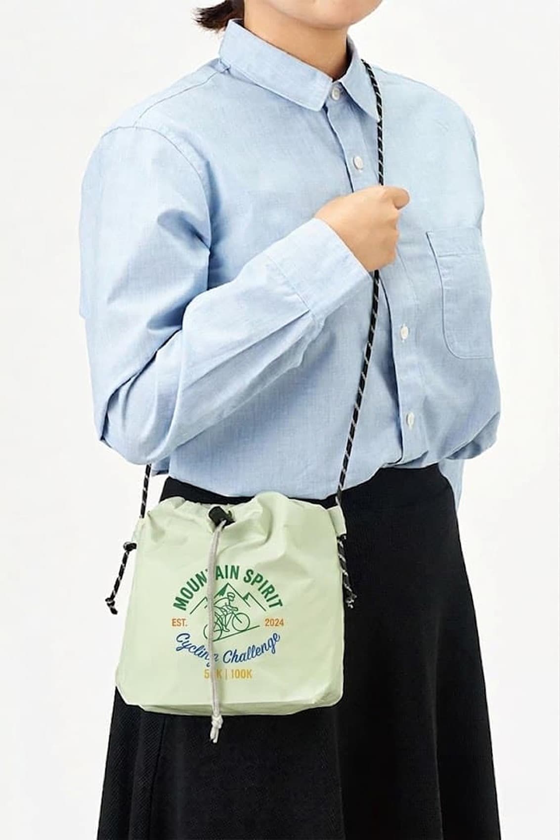 ファインライトポリ巾着ショルダー