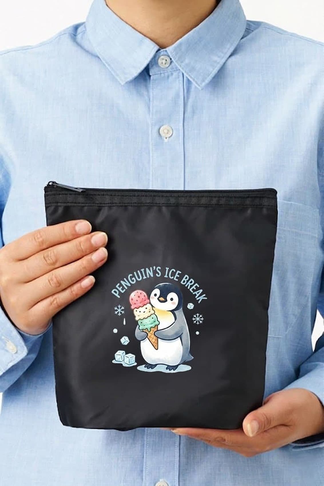 ライトクーラーガゼットマチ付ポーチ