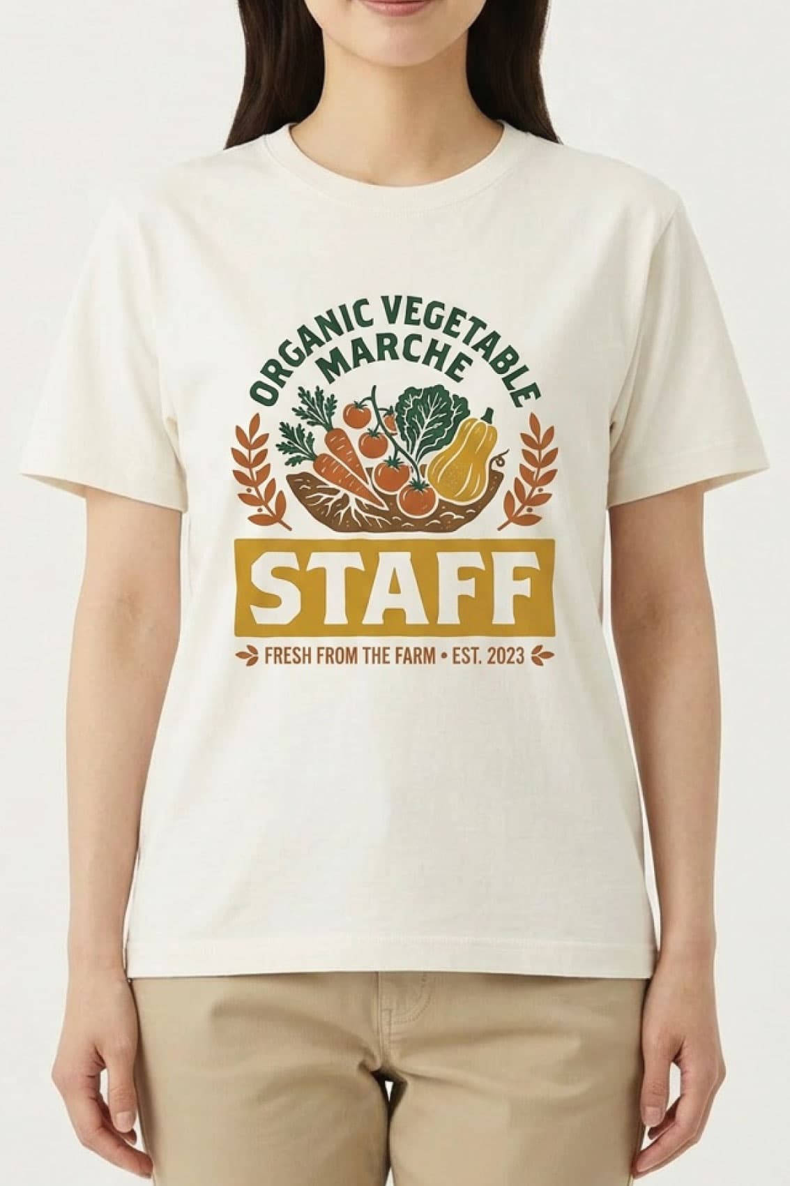 オーガニックフレンドTシャツ