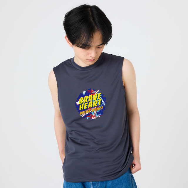 ノースリーブ・アクティブシャツ