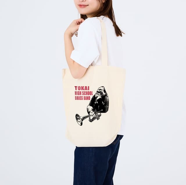 キャンバストート(M)インナーポケット付[MARKLESS STYLE TR