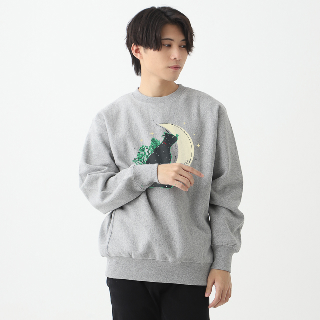 『C.E シーイー』SOLID CREW NECK クルーネックスウェット L