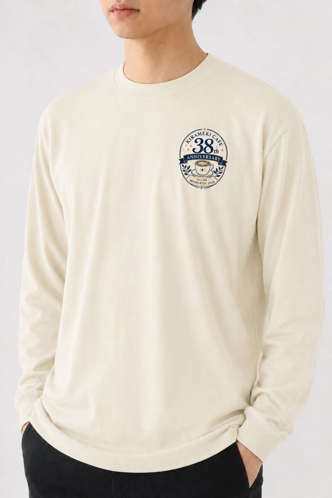 長袖リブナイスTシャツ