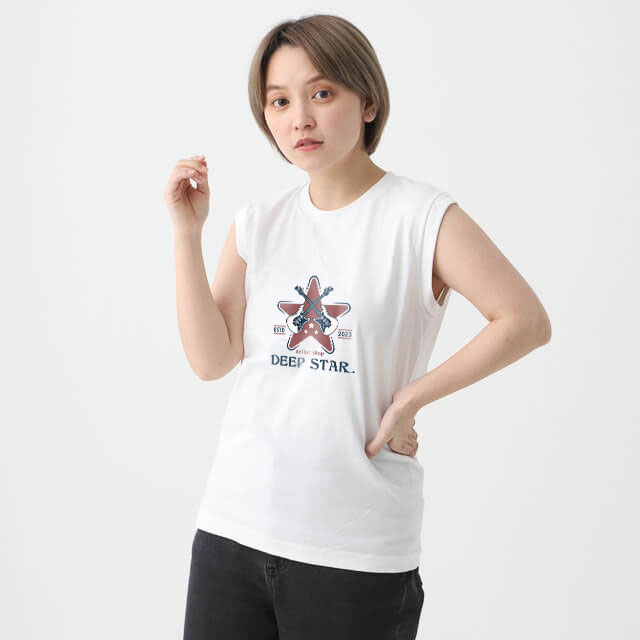 ウィメンズノースリーブＴシャツ