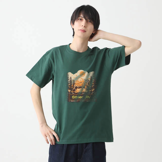 ビンテージ NICE デザイン 人間 イラスト プリント Tシャツ 美品