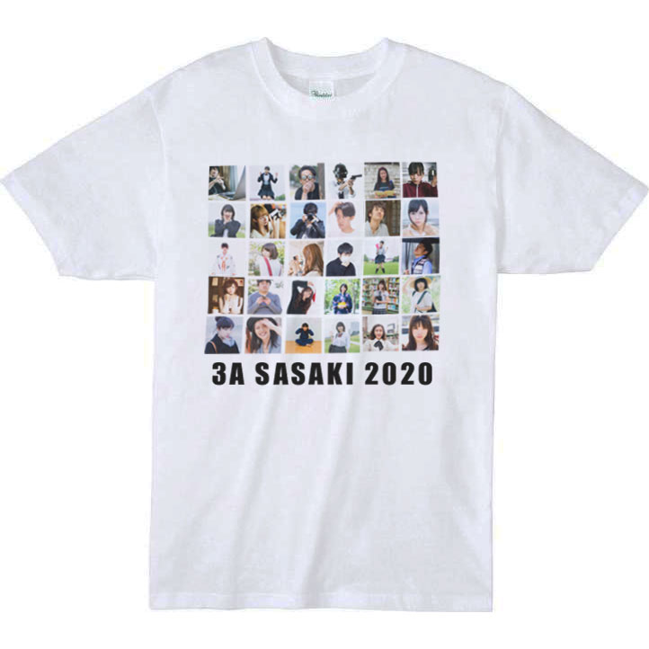 写真クラスTシャツ