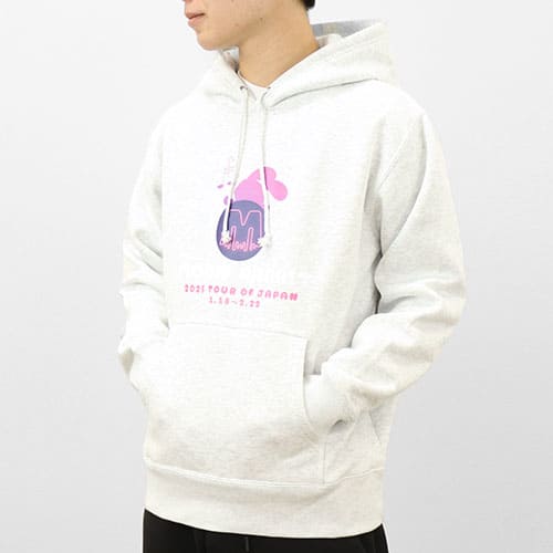 裏起毛プルパーカー