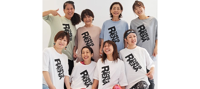[千葉県]ジャザサイズ様 ビッグシルエットTシャツの着用イメージ