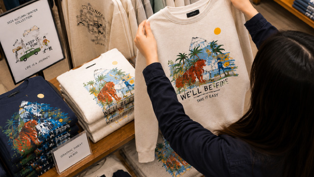 アパレル販売