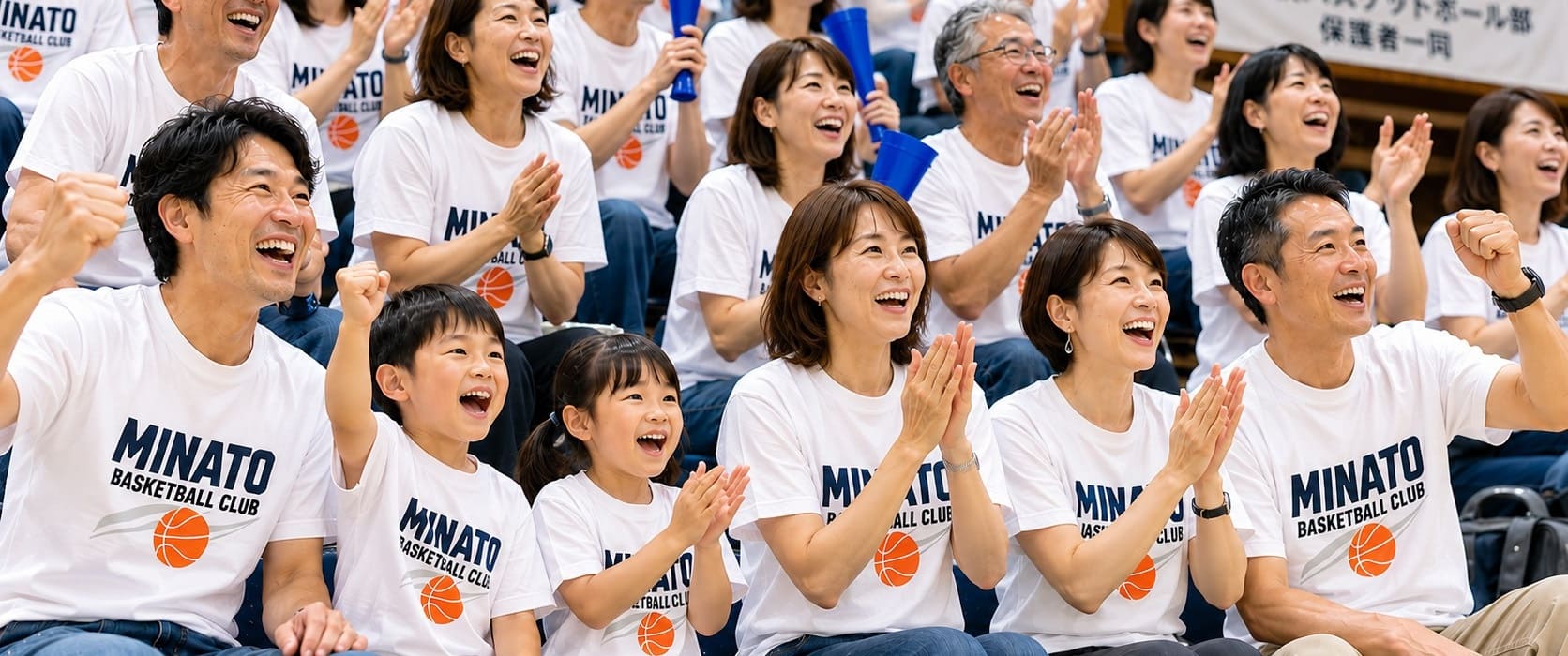 応援の気持ちを伝えるオリジナルウェア